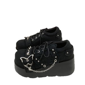 Nouvelles Chaussures Plateformes <span class=keywords><strong>Creepers</strong></span> Style Spice Girl 2026, Punk Lolita, Bout Rond, Boucle, Lacets, Style Britannique et Japonais - Product Image 1