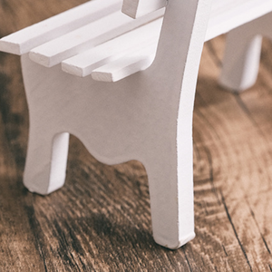 Silla de Madera Pequeña, Adorno en Miniatura, Accesorios de Fotografía, Muebles para Exhibición y Decoración - Product Image 4