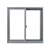Puertas y Ventanas Corredizas Modernas Hechas a Medida para Viviendas Residenciales, Ventanas Corredizas de Diseño para Villas con Sistema