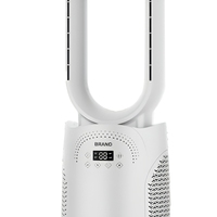 Ventilateur sur pied sans pales à circulation d'air naturelle, idéal pour la circulation de l'air en gros
