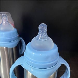 Biberón Infantil Anti-Cólicos de 240ml (8oz) Libre de BPA, para Sublimación DIY, Blanco, Apto para Impresión por Transferencia Térmica, Aislado al Vacío - Product Image 3