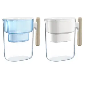 Nsf 42 sertifikalı 10-Cup tankı su filtresi sürahi su filtreli sürahi filtro de agua su arıtıcısı
