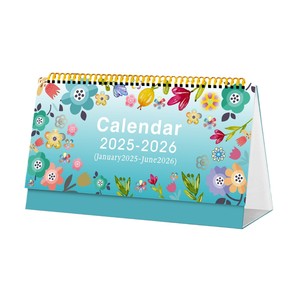 Promotional Custom Photo Spiral-bound Desktop Stand up Table Pad Calendars