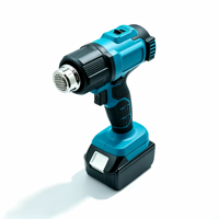 Pistolet thermique sans fil portable professionnel MKT 18V pour le thermoformage, pistolet thermique électrique haute puissance