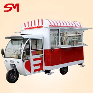 Hot sale fashionable appearance hot food van