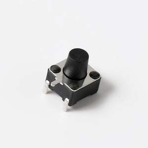 Microinterruptor táctil de botón pulsador de 12V, presión lateral horizontal, 4 pines - Product Image 3