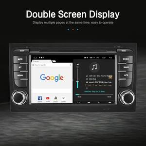 Autoradio Android 7 pouces avec écran tactile pour <span class=keywords><strong>Audi</strong></span> A4 B6 S4 RS4 2002-2008, lecteur Wifi, navigation Android - Product Image 6