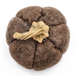 ชุดเครื่องประดับฟักทองสีน้ำตาล3ชิ้นขนาด8.3x8.3x5 5 "สำหรับการเก็บเกี่ยววันหยุดเทศกาลและของตกแต่งโต๊ะวันขอบคุณพระเจ้า - Product Image 4