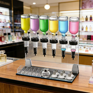 Máquina dispensadora de perfumes para llenado, prueba y degustación con soporte para botellas, manual, de mostrador, de acero inoxidable - Product Image 6