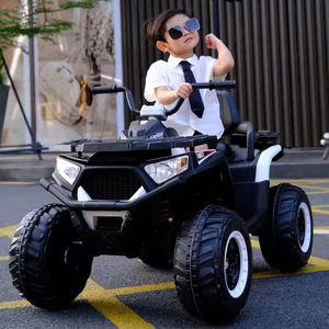 Siège de moto électrique à double <span class=keywords><strong>porte</strong></span> pour enfants Nouveau design Voiture à pédales alimentée par batterie pour garçons filles bébés Voiture électrique à 4 roues Jouets - Product Image 6