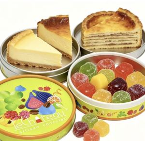 Eco Friendly Kraft Paper Canister, Food Grade Round <b>Cardboard</b> <b>Tube</b> Box for Cheesecake, Candy,Baking Dessert & Bakery Gift - Product Image 5