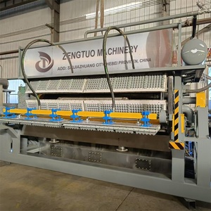 Machine à fabriquer des barquettes à œufs à 30 alvéoles avec engrenages et moteur, haute capacité 200 pièces/min, garantie 1 an, fabricant - Product Image 2