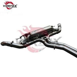 Vortex High Flow Performance Race en acier inoxydable poli de 1,5 mm d'épaisseur pour échappement arrière, garantie de 24 mois pour AUDI Q8 3.0T - Product Image 4
