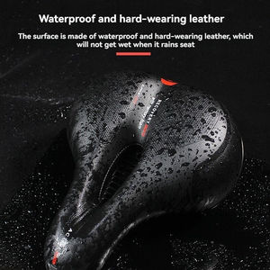 Selle de vélo confortable personnalisable, amortissant les chocs, respirante, anti-usure, pour vélo de route - Product Image 4