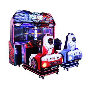 Máquina de Juego Arcade de Carreras de Alta Velocidad con Monedas, Simulador de Conducción Dinámico para 2 Jugadores con Sensor de Movimiento, Comercial - Product Image 2