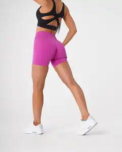 오직 우리 공장은 최고 품질의 여성 높은 허리 체육관 운동 운동복 재활용 패브릭 마우이 프로 반바지