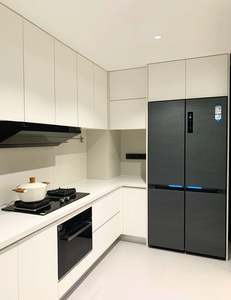 Muebles de Cocina Modernos de Estilo Minimalista, Gabinetes y Isla Multifuncionales, Muebles de Cocina Personalizados - Product Image 3