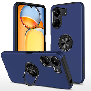 Soporte de montaje para coche, funda magnética para <span class=keywords><strong>Redmi</strong></span> NOTE 13 Pro <span class=keywords><strong>5G</strong></span> 4G 13C 12 <span class=keywords><strong>10C</strong></span> 11S 11 Pro Plus 10 9 9A 9C, funda Invisible para anillo de dedo - Product Image 4