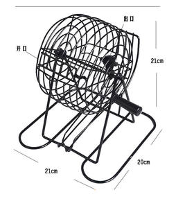 กรงบิงโกโลหะ แก้วช็อตแก้ว ปาร์ตี้บิงโก เกมดื่มบิงโก เครื่องจับรางวัลบิงโก - Product Image 4