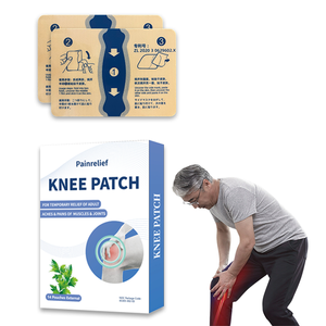Lijit OEM/ODM Herbal pereda nyeri Patch moksibusi plester lutut kaki nyeri menghilangkan rasa sakit Wormwood stiker Transdermal lutut - Product Image 1