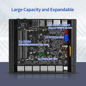Mini PC Sin Ventilador CWWK J6413 de 4 Núcleos, Dispositivo Micro OPNsense, LAN de 2.5 GbE, SATA3.0, SSD, DDR4, AES-NI, HD, DP, Router, Mini Ordenador - Product Image 4