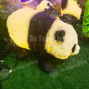 Luces LED con diseño de panda para exteriores IP65 para decoración de parques, jardines y eventos - Product Image 2