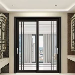 <span class=keywords><strong>Puerta</strong></span> <span class=keywords><strong>corredera</strong></span> moderna de aleación de aluminio, Partición de vidrio insonorizada para Hotel, sala de estar, sistema de personalización de ventana de piso <span class=keywords><strong>a</strong></span> <span class=keywords><strong>techo</strong></span> - Product Image 3