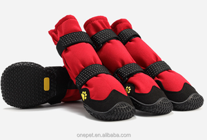 4 pz nuovo Design Pet scarpe impermeabili allungano grandi <span class=keywords><strong>stivali</strong></span> caldi per cani grandi scarpe per cani - Product Image 5