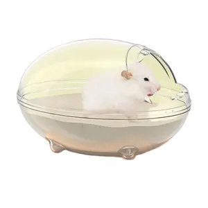 Small animal new item pet Hamster Supplies Thicken Plastic Bathtub Container Pet Spa Bathroom Bath Room Grooming Bath Tub