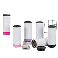 Gobelet Cadeau Grande Capacité 20oz en Acier Inoxydable 304 à Double Paroi Sous Vide, Design Créatif, pour Sublimation Transfrontalière 6-12