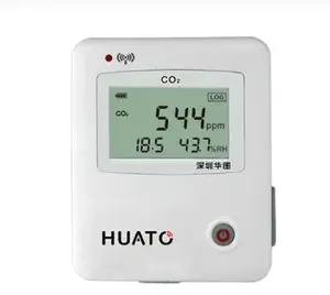 2024 hot-bán huato s653 Carbon Dioxide nhiệt độ độ ẩm dữ liệu logger cho nông nghiệp