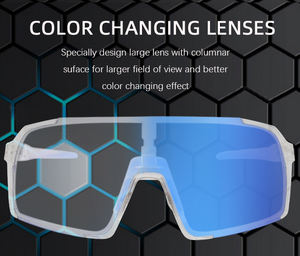 도매 야외 광장 사이클링 라이딩 선글라스 안티 UV 광 변색 러닝 스포츠 선글라스 - Product Image 4