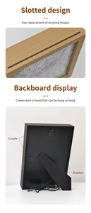 Anime Paysage Personnage Acrylique Cadre Photo Décoration Maison <span class=keywords><strong>Manga</strong></span> Peinture Designs avec Éclairage Nouvel An - Product Image 5