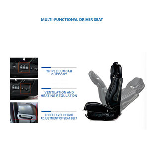 Ghế lái xe hơi, xe buýt, xe tải cao cấp, đa chức năng, giảm xóc khí nén, điều chỉnh độ cao, bán buôn trực tiếp từ nhà máy - Product Image 3