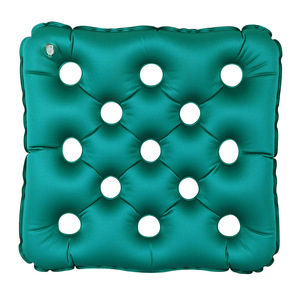 Inflatable Square <b>Cushion</b> 420x420x75mm Anti Bedsore <b>Pad</b> For Elderly Health Massage Seat Support Green - Product Image 2