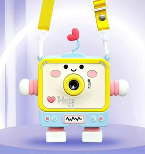 <b>Robot</b> Kids Digital Camera <b>Mini</b> Pocket Portable Love <b>Robot</b> Camera 1080P HD Video Recording - Product Image 6