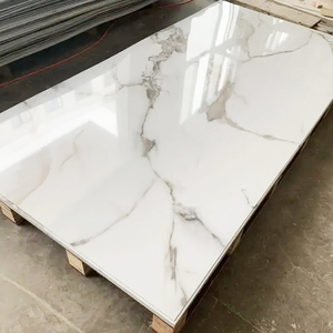 Homey Decoration High Glossy UV Coating PVC Marble Sheet PVC Marble Laminate <b>Wall</b> <b>Panel</b> <b>Board</b> - Product Image 1