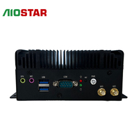 AIOSTAR 4K 60HZ komputer industri tanam 9-36v Input tegangan lebar DDR4 2400MHz RAM GeminiLake J4125 2.0GHz stok