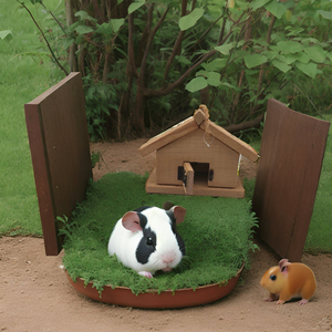 Casa para Pájaros y Comedero para Pájaros Hechos a Mano con Madera de Tronco, Nido Colgante Natural para Colibríes y Mascotas (Hámsteres) para Jardín Exterior - Product Image 3