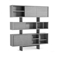 Mueble de Almacenamiento Creativo de Estilo Chino en Madera Maciza Hecho a Mano para Organización de Sala de Estar y Mobiliario del Hogar