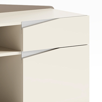 Meubles de bureau modernes modulaires en MDF, armoire de rangement mobile à 2 tiroirs pour l'école, l'entrepôt, l'hôtel