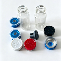 Ampoules en verre pharmaceutique ambré clair bleu de 3 ml, 5 ml, 10 ml, 15 ml, 30 ml pour produits médicaux et cosmétiques