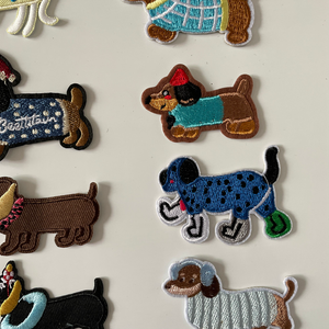 Best-seller Chiot Bâton <span class=keywords><strong>Chien</strong></span> Broderie Accessoires Patchs <span class=keywords><strong>pour</strong></span> Veste/Pantalon/Chaussures - Product Image 6