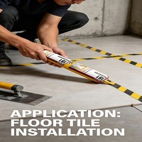 Colle silicone Sikabond 181 pour le travail du bois et la construction, élastique monocomposant pour murs, porches et fonds de télévision