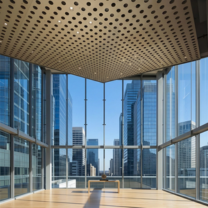 Panneaux de façade en aluminium modernes avec finition anodisée pour applications commerciales 70 pouces+, design écologique et étanche, garantie 5 ans - Product Image 5