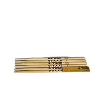 Özel Logo Hickory Drumsticks dayanıklı 5A caz kiti