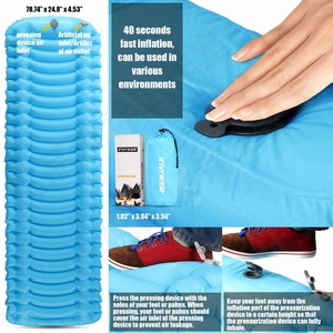 40D nylon <span class=keywords><strong>Camping</strong></span> ultraligero colchón de aire al aire libre más ligero tpu luz peso de <span class=keywords><strong>la</strong></span> bomba de mano almohadilla para dormir - Product Image 6