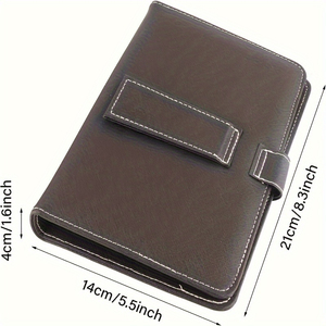Étui de clavier de téléphone universel détachable en cuir PU avec support rabattable pour <span class=keywords><strong>smartphone</strong></span> iOS <span class=keywords><strong>Android</strong></span> Windows 4,5-6,8 pouces - Product Image 3