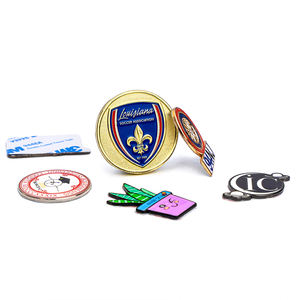 Broches à hijab de luxe, broche magnétique avec strass pour femmes musulmanes, accessoires pour foulard, couleur or - Product Image 4