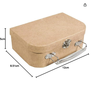 Boîte de rangement en <span class=keywords><strong>carton</strong></span> kraft simple face enduit, personnalisable, <span class=keywords><strong>pour</strong></span> vêtements d'enfants, jouets, bagues, lunettes, <span class=keywords><strong>emballage</strong></span> - Product Image 2